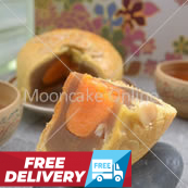上海月饼 Shanghai Lotus Paste Mooncake with 1 Yolk